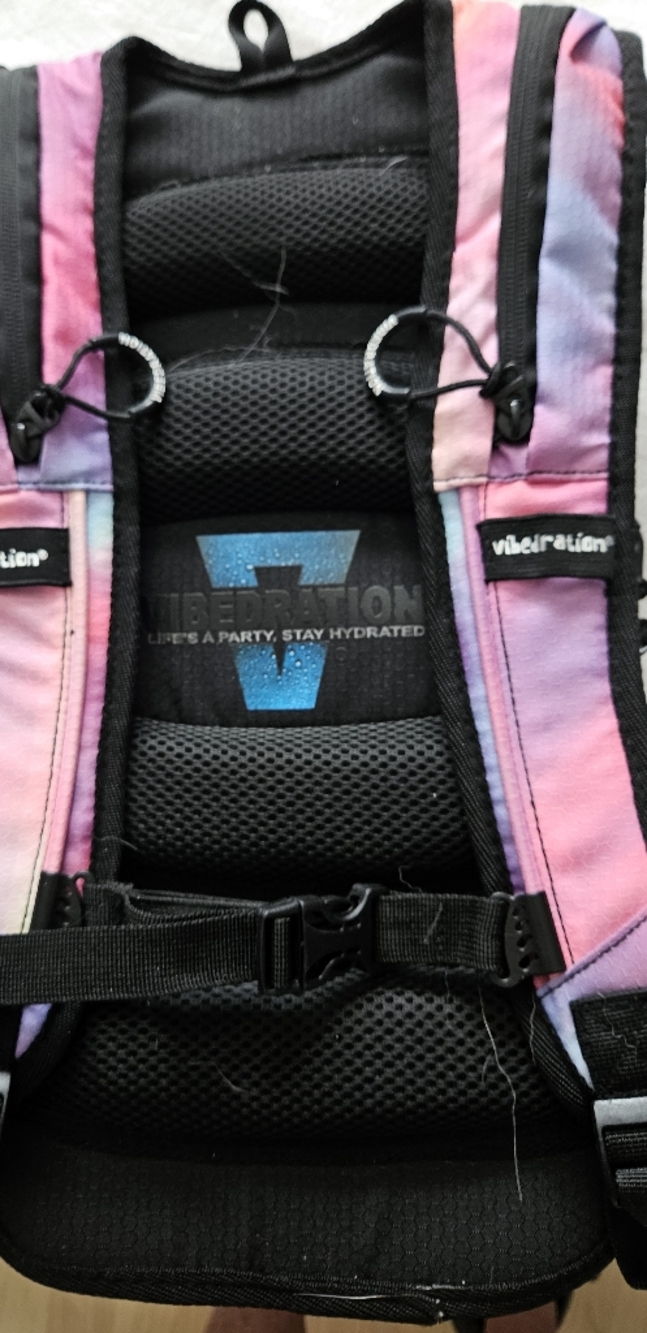 VIBEDRATION Pink Tie-Dye Backpack - Picture 2 of 2